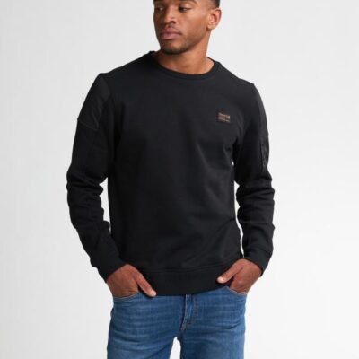 Petrol Sweater Round Neck Deep Black
