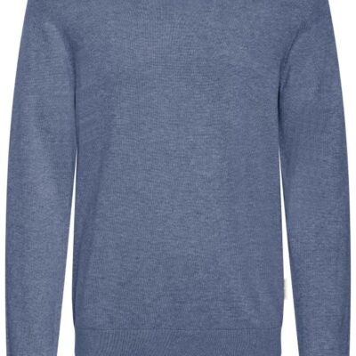 Casual Friday CF Bells LS Crew Knit Bering Sea Melange