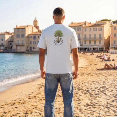 Cycleur de Luxe T-Shirt SS Lemon Ride Light Blue