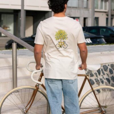 Cycleur de Luxe T-Shirt SS Lemon Ride Natural Raw