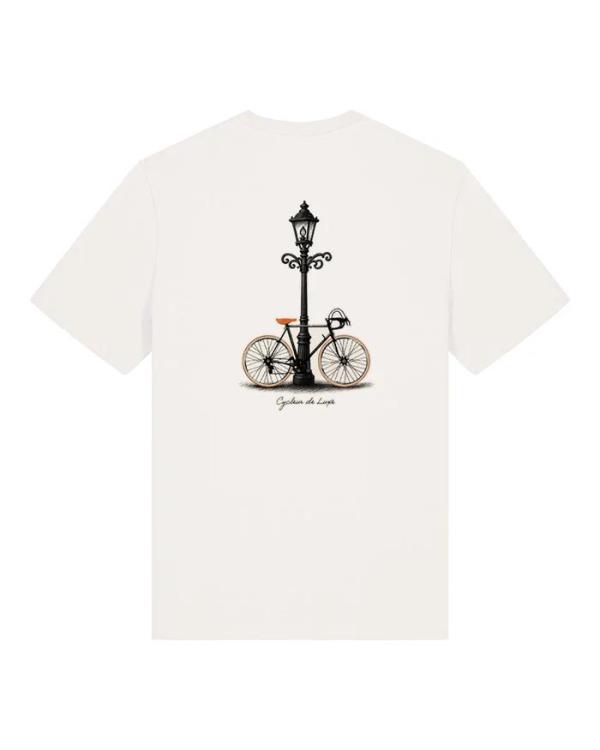 Cycleur de Luxe T-Shirt SS Pause & Pedal Off White - Afbeelding 3