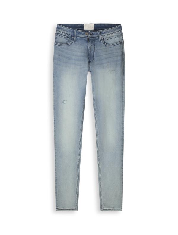 Pure Path The Jone Skinny Fit Jeans Denim Mid Blue - Afbeelding 3