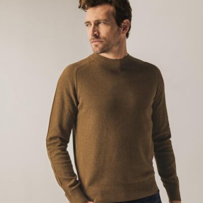 State Of Art Pullover CrewNeck Plain Bruin Uni