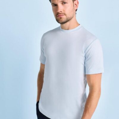Desoto T-Shirt Roundneck K.M. Solid Light Blue