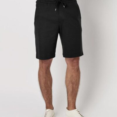 Desoto Casual Short Solid Black