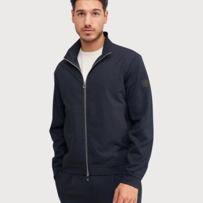 Blue Industry Overshirt Stretch Navy