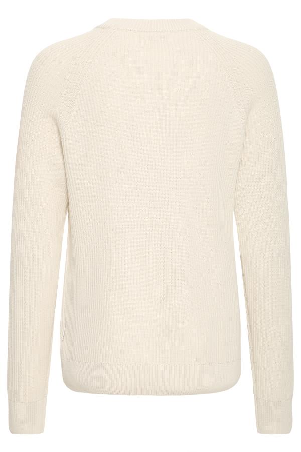 Casual Friday CFKRISTIAN Raglan Rib Crew Nec Pumice Stone - Afbeelding 6