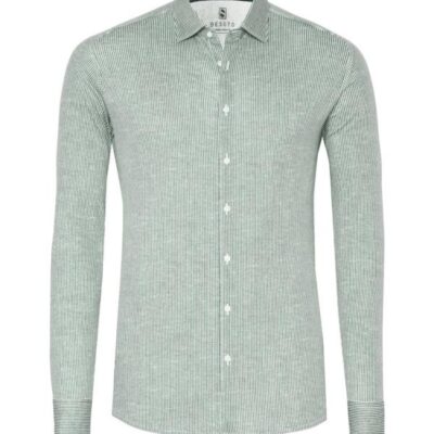 Desoto Casual Kent L.M. Green White Stripes