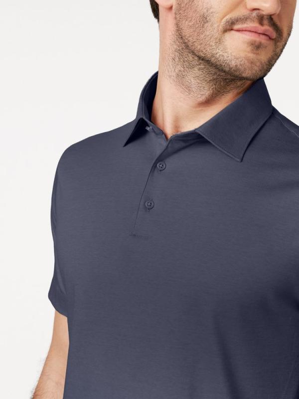 Desoto Essential RF Polo Kent K.M. Navy Pique - Afbeelding 3