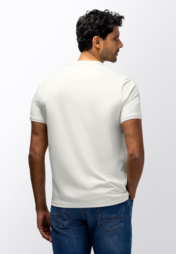 State Of Art T-shirt CrewNeck SS Plain Wit - Afbeelding 3