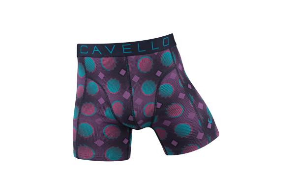 Cavello 2Pack Boxershort Crape Wine/Print - Afbeelding 2