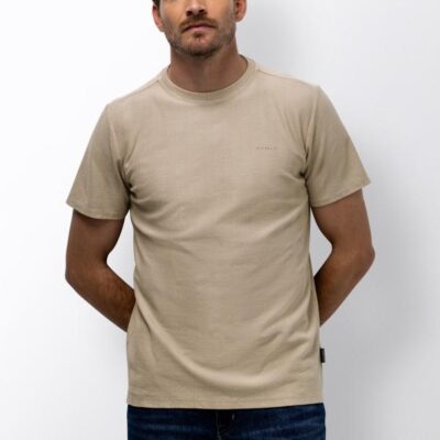State Of Art T-Shirt Crew Neck SS Plain Cement