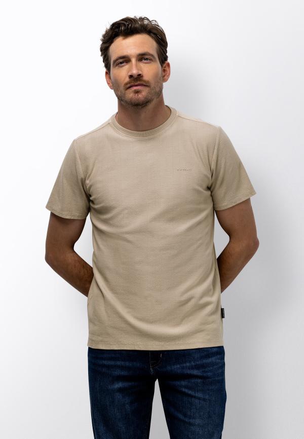 State Of Art T-Shirt Crew Neck SS Plain Cement