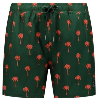 Son Of A Beach Swimshort Palmboom Groen