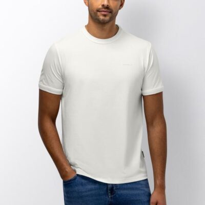 State Of Art T-shirt CrewNeck SS Plain Wit