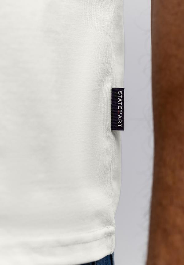 State Of Art T-shirt CrewNeck SS Plain Wit - Afbeelding 5