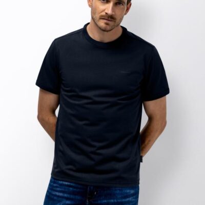 State Of Art T-shirt CrewNeck SS Plain Marine