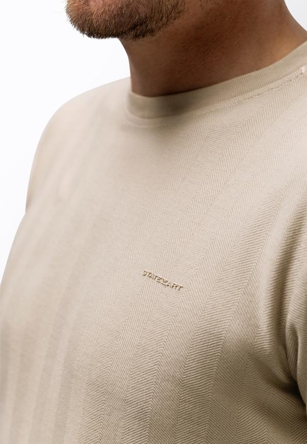 State Of Art T-Shirt Crew Neck SS Plain Cement - Afbeelding 2