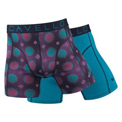 Cavello 2Pack Boxershort Crape Wine/Print
