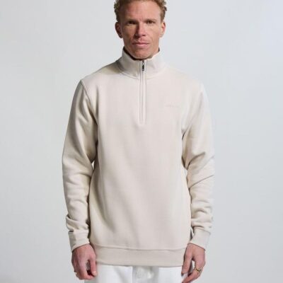 Vänner Classic Half Zip Moonbeam
