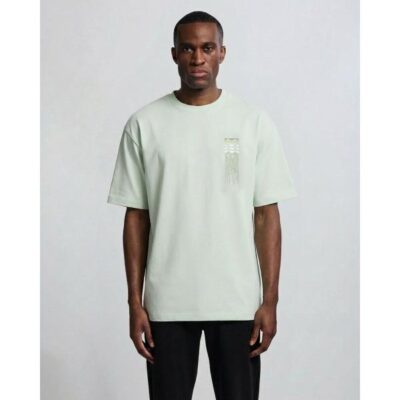 Vänner Waterfall Relaxed Tee Aqua Glass