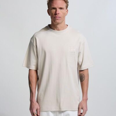 Vänner Waterfall Relaxed Tee  Moonbeam