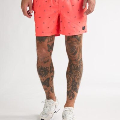 Petrol Industries Men Swimshort Fiery Coral