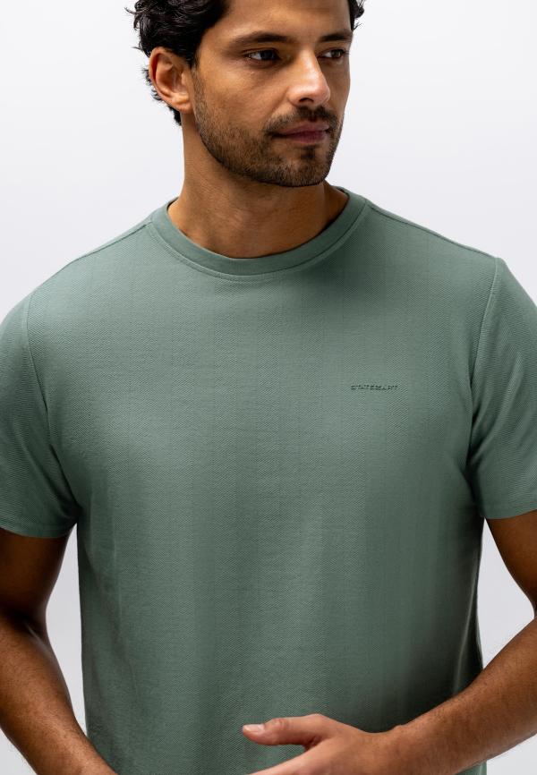 State Of Art T-Shirt Crew Neck SS Plain Jade