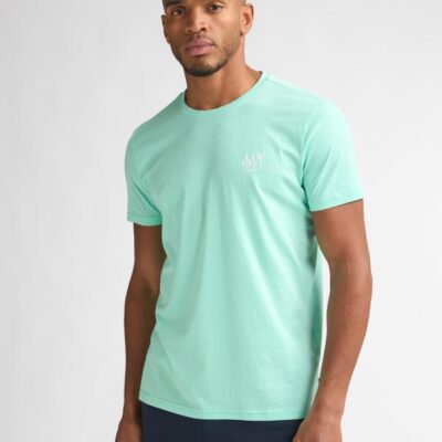 Petrol Industries Men T-Shirt SS Green Aqua