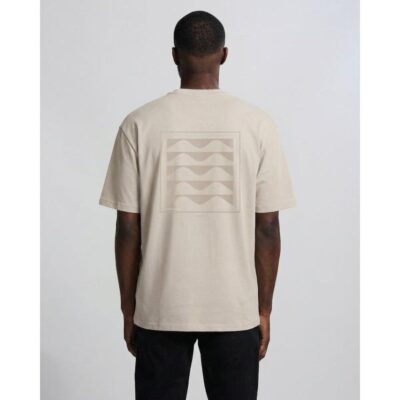 Vänner Monogram Relaxed Tee Moonbeam