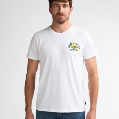 Petrol Industries Men T-Shirt SS Classic Print Bright White