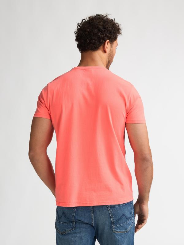 Petrol Industries Men T-Shirt SS Fiery Coral - Afbeelding 2