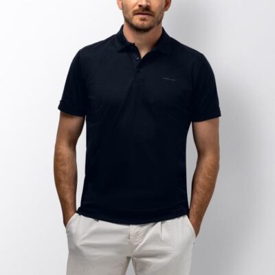 State Of Art Poloshirt Jersey SS Plain Marine