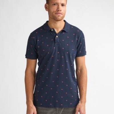 Petrol Industries Polo Short Sleeve Navy Blue