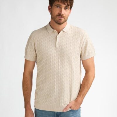 Petrol Industries Men Knitwear Polo Seashell