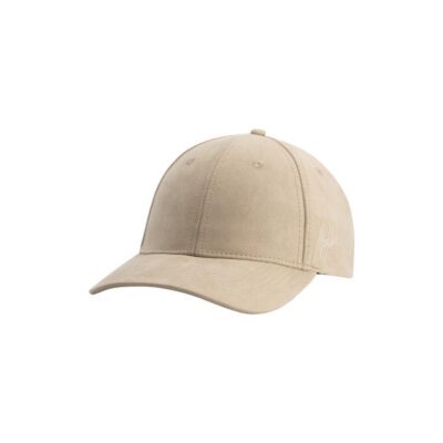 Malelions men Suede Signature Cap Taupe